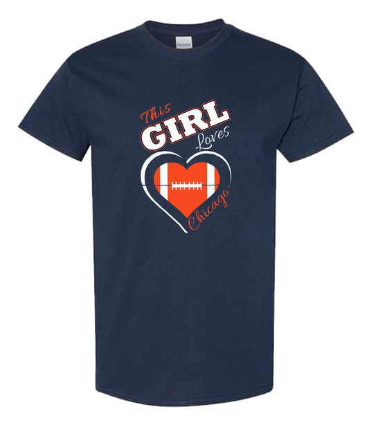 This Girl Loves Chicago Bears Shirt