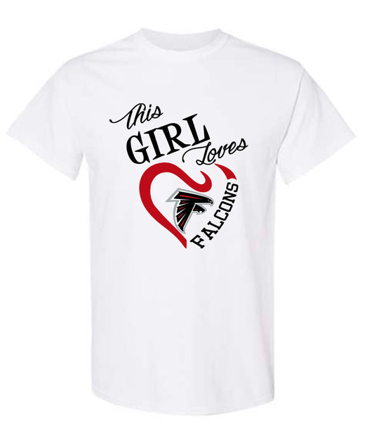 This Girl Loves the Falcons Shirt