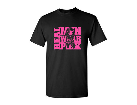 Real Men Wear Pink Breast Cancer Awareness Shirt