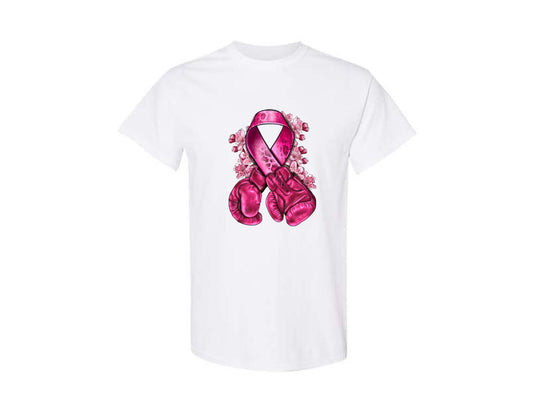Breast Cancer Boxing Gloves Awareness Shirt