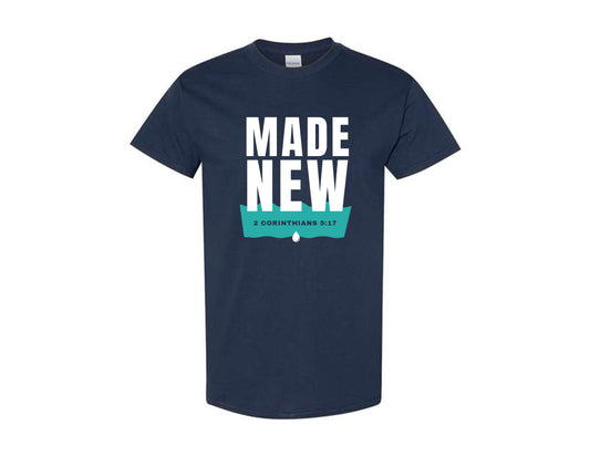 Made New Baptism Shirt