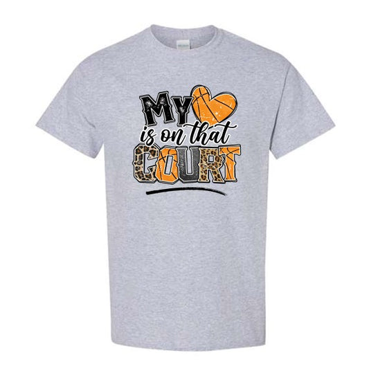 My Heart Is On That Court Shirt