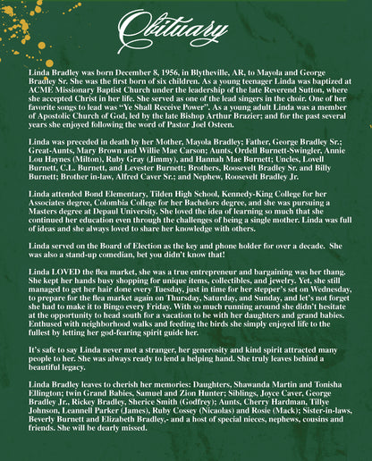 Obituary Design