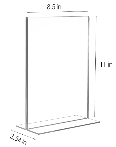 Acrylic Sign Holder