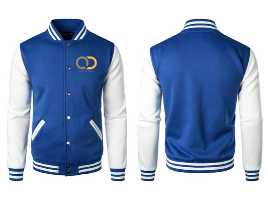 Unisex Varsity Jacket Cotton Blend