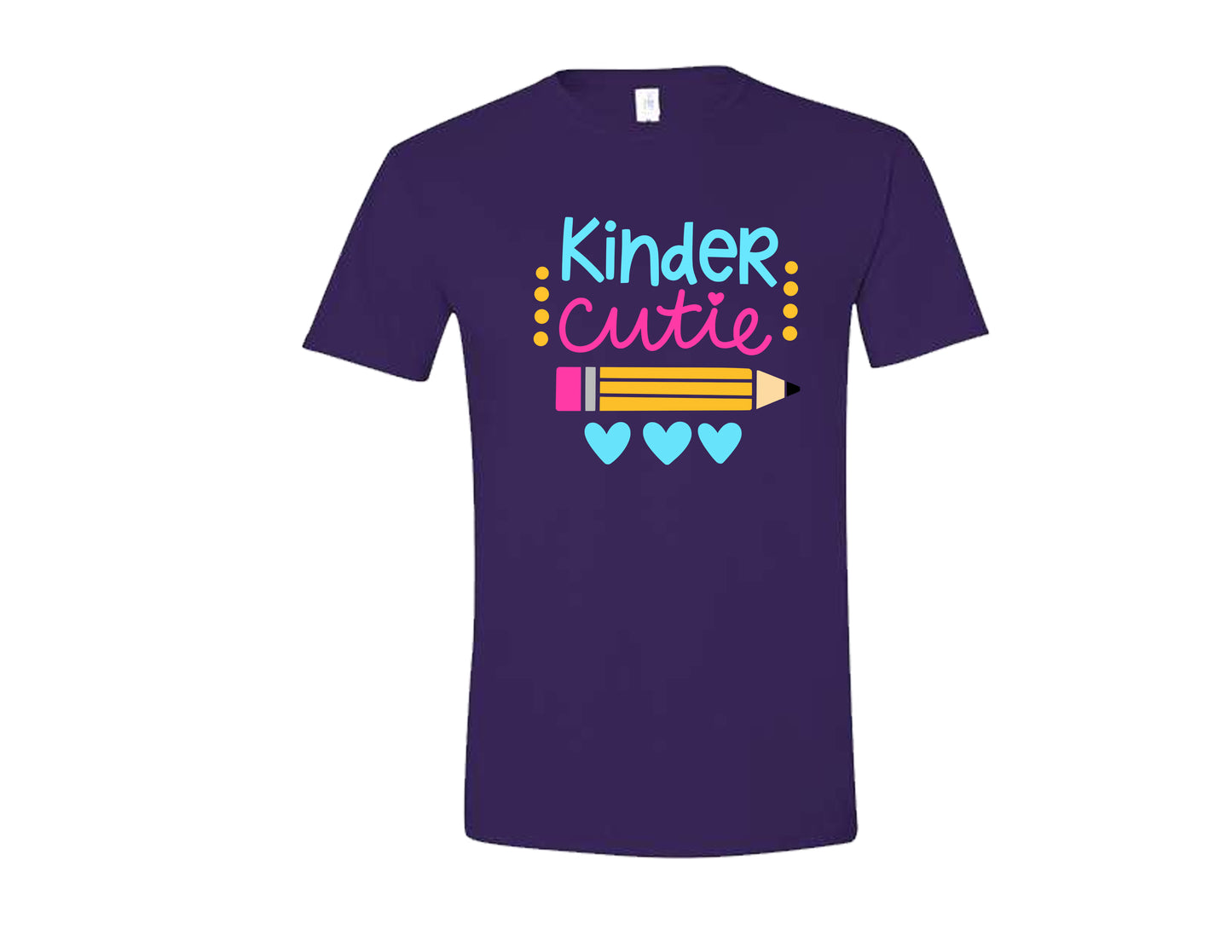 Purple Pre-K to 5th Grade Cutie Shirt