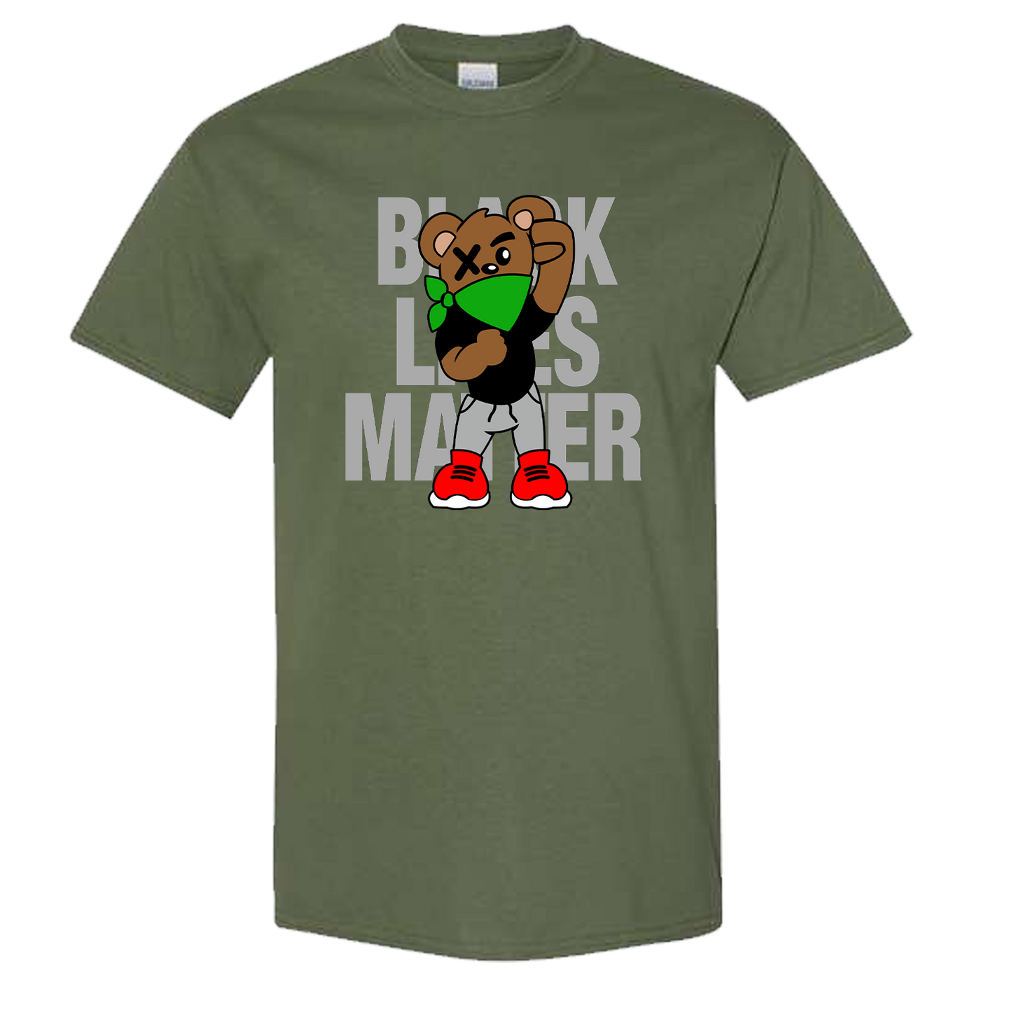 Black Lives Matter Bear Graphic Shirt
